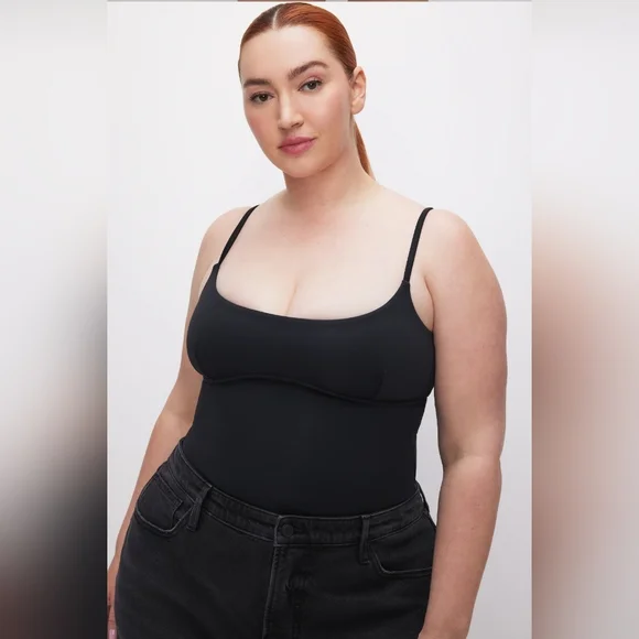 Good American Black Scuba Flexi Wire Bodysuit - Picture 6 of 12